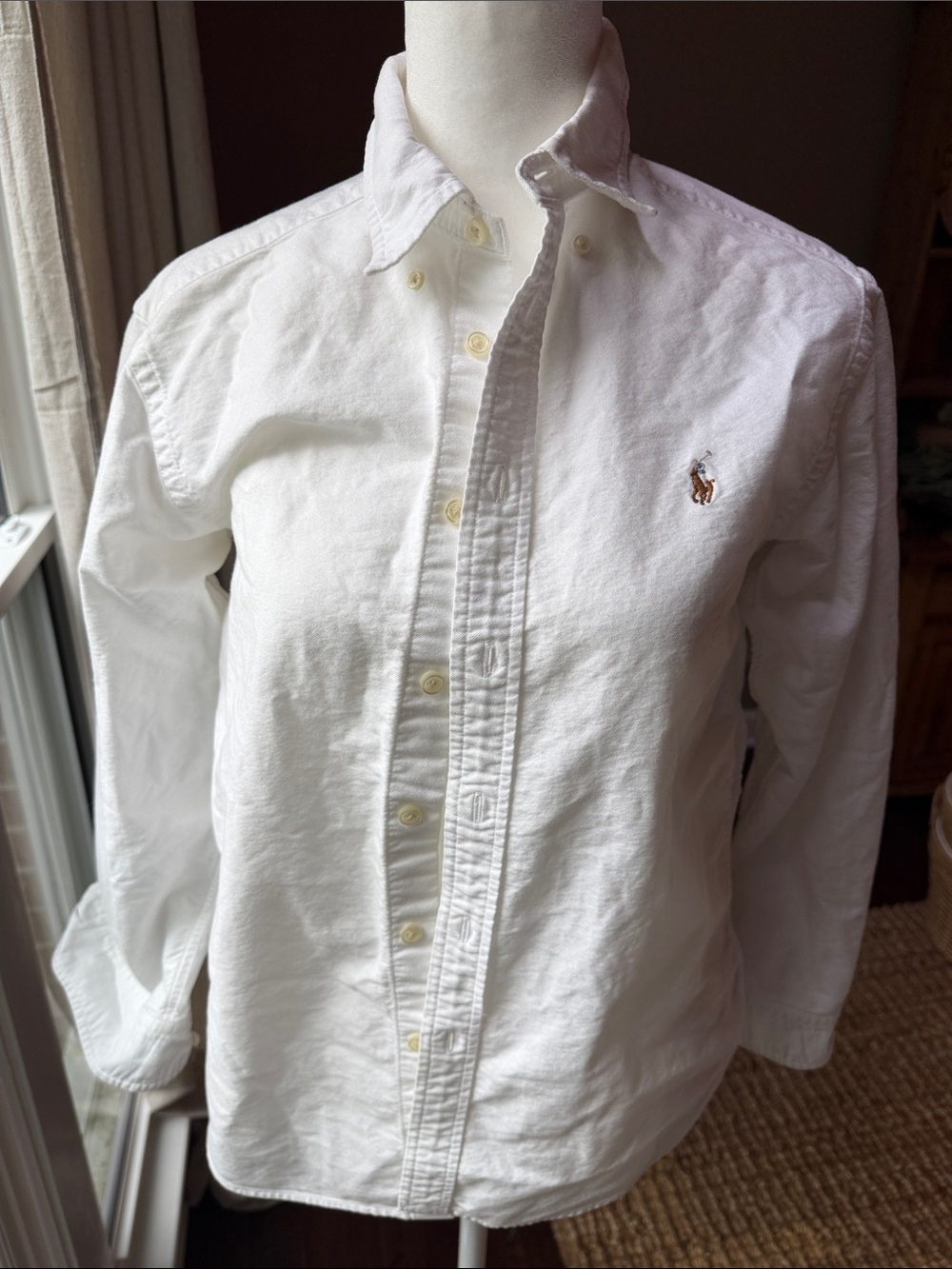 Ralph Lauren Polo - Boys Sz 14 Classic White Button-Down Shirt